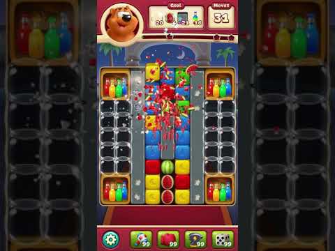 Toon Blast Level 3446 NO BOOSTERS - A S GAMING ✔️