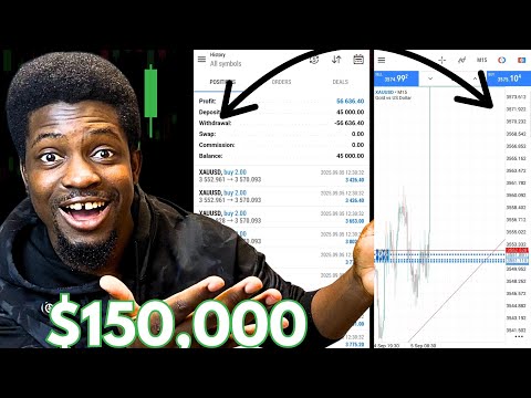 How I Made Over $150,000 Trading NFP Live On XAUUSD (GOLD)