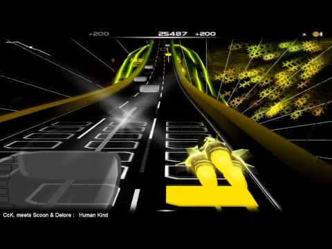 Cck Meets Scoon and Delore - Human Kinds (Audiosurf)