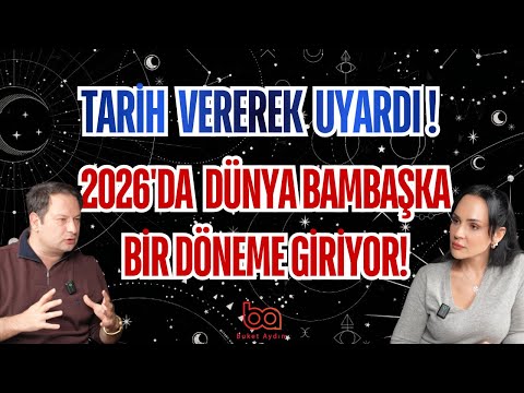 MERKÜR RETROSU gerçekleşiyor! 2026'da ŞOK OLAYLAR yaşanacak! Astrolog Aytaç Öner | Buket Aydın