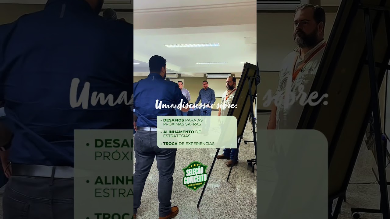 Encontro de vendas com o time comercial