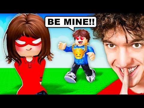 Joining Famous YouTubers as a FAKE GIRL In Roblox..