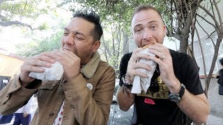 HEAVENLY BREADED Mexican STREET FOOD with LA RUTA DE LA GARNACHA | Mexico City, Mexico