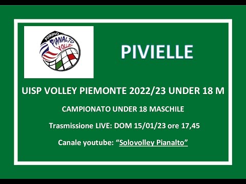 PIANALTO U18M  POIRINO - PIVIELLE  _ UISP VOLLEY PIEMONTE CAMPIONATO 2022/23 UNDER 18 Maschile