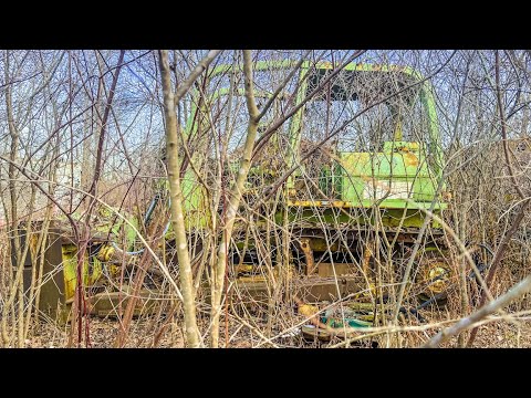 TEREX 82-20 bulldozer sitting 30 years - WILL it START? 
