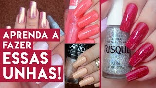 13 MISTURINHAS de ESMALTES com GLITTER | Parte 1