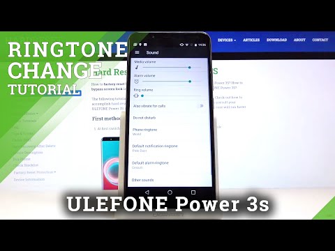 How to Change Ringtone in ULEFONE Power 3s – Find Ringtone List and Options