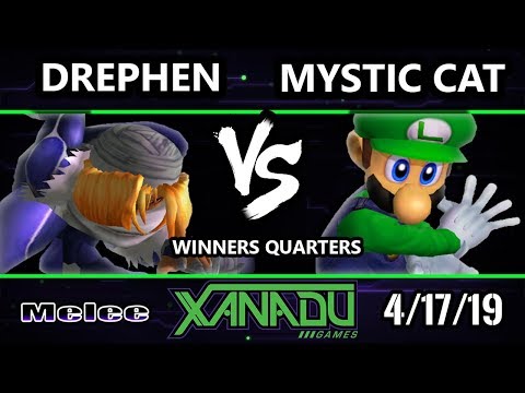 S@X 298 SSBM - Drephen (Sheik) Vs. Mystic Cat (Luigi) - Smash Melee Winners Quarters