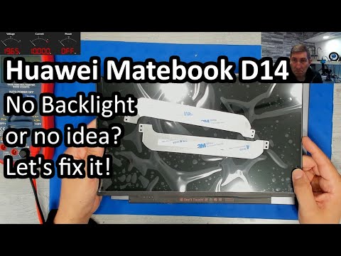 Huawei Matebook D14 - No Backlight? The normal madness when a random person wants to be a technician