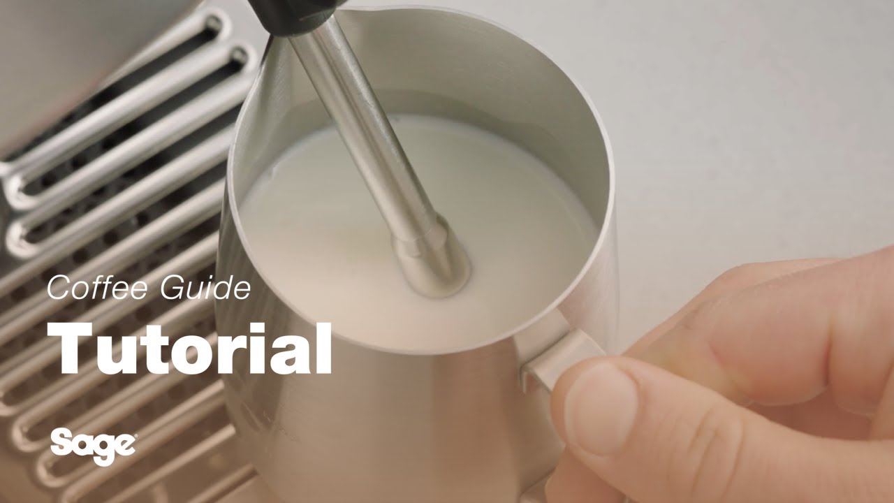 How to manually texture microfoam milk