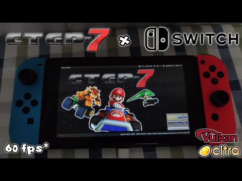CTGP-7 running on the Switch (Citra + Vulkan)