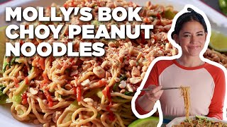 Molly Yehs Bok Choy Peanut Noodles Girl Meets Farm Food Network