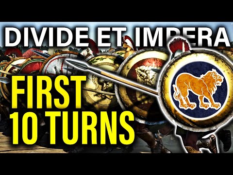 DEI MASSALIA: THE FIRST 10 TURNS! - Rome 2 Divide Et Impera 1.2.8 Faction Guides