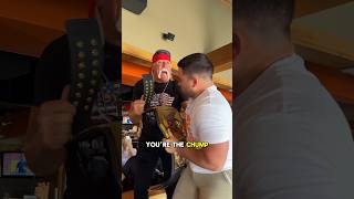 Crazy Guy STEALS Hulk Hogans Belt