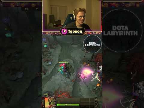 Even Topson Didn't Know This in Dota 2 #dota2 #gaming #outplay