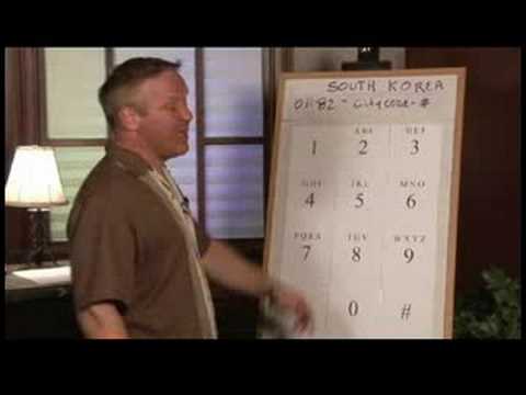 How to Make International Calls : How to Call South Korea From the United States