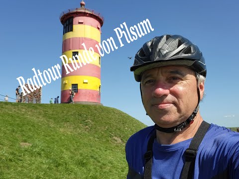 🚴‍♀️Radtour🌞 Greetsiel✔️ Leuchtturm und Kreuzkirche Pilsum❤️