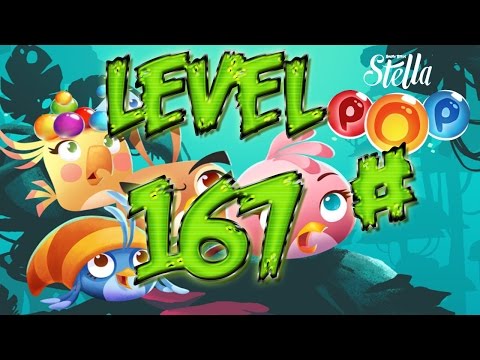 Let's Play Angry Birds Pop - Level 167 Walkthrough