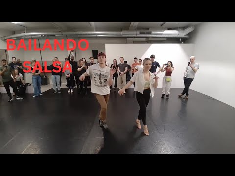 Amazing Salsa Class AMSTERDAM, shines and partnerwork