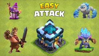 Easiest TH13 Attack Strategy 2025 | Town hall 13 Easy Super Yeti Army for 3- Stars