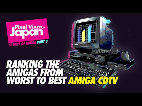 Ranking the Commodore Amiga models Worst to Best - The 12 Days of Amigas - Part 3 Amiga CDTV