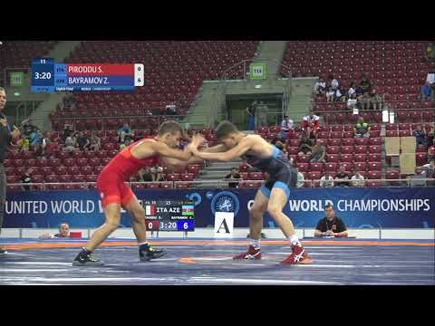 1/8 FS - 55 kg: S. PIRODDU (ITA) v. Z. BAYRAMOV (AZE)