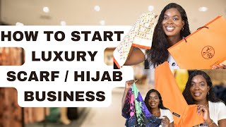 2023 Trending profitable Business | How to start your Scarf hijab business | scarf unboxing