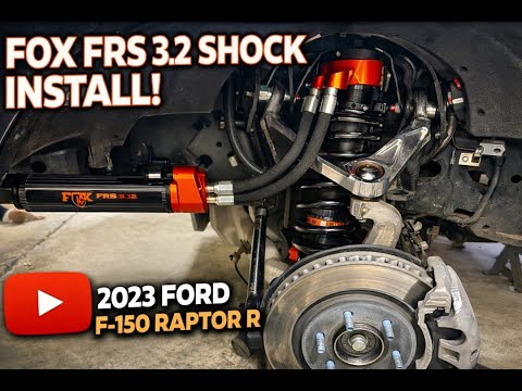2023 Ford Raptor R Fox FRS 3.2 Install *Front* and M26 Engineering Sensor Rods