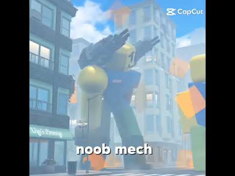 Noob mech or Brick Battle mech noob Experiment multiverse #edit