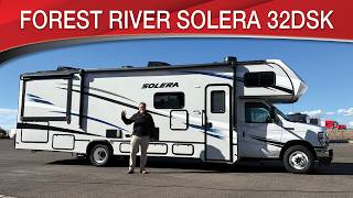 A preview image of the linked video showcasing 2022 Forest River Solera 32DSK