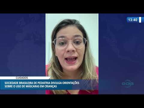 Sociedade Brasileira de Pediatria divulga orientaçoÌƒes sobre o uso de maÌscaras em crianças 31