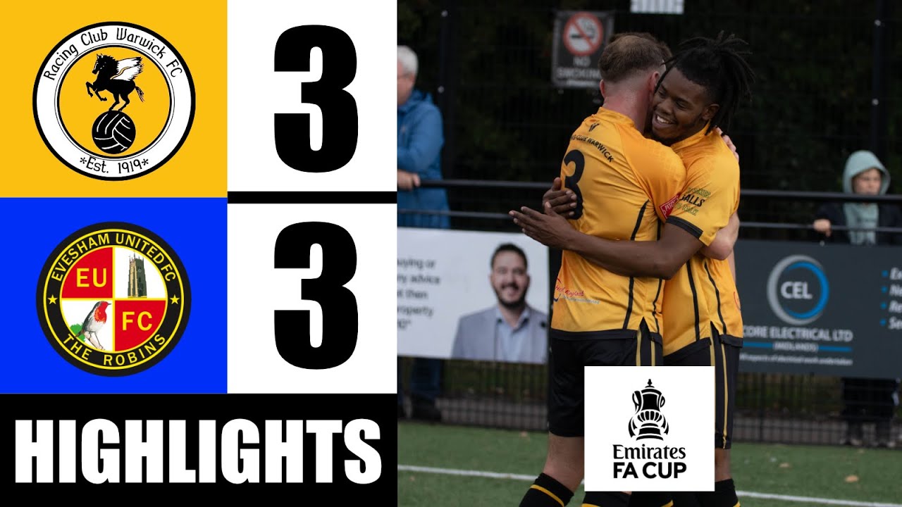 Racing Club Warwick vs Evesham Official Highlights Season 2025/2026