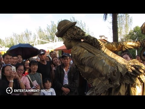 Elite Living Statues SteamPunk Lady