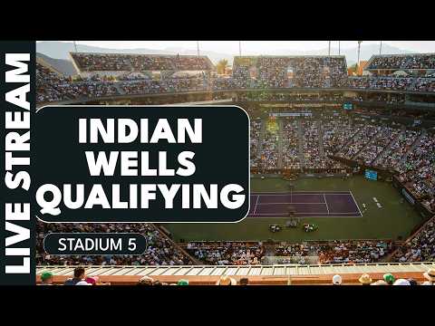 Live Qualifying Stream: Stadium 5 | BNP Paribas Open 2026