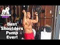 🔥THE BEST SHOULDERS PUMP EVER!⁣ | BJ Gaddour Men's Health Delts Deltoids Muscle Workout MetaShred