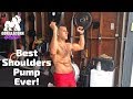 🔥THE BEST SHOULDERS PUMP EVER! | BJ Gaddour Men's Health Delts Deltoids Muscle Workout MetaShred