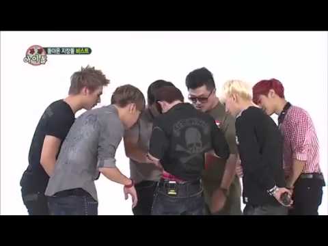 YoSeob show his abs @weekly idol