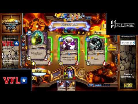 Hearthstone: VFL Weekly #5 QUICKSHOT: Finals Ginge vs. Perna Round 2