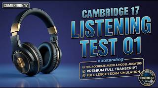 Cambridge IELTS 17 Listening Test 1 with Answers | Latest IELTS Listening Practice Test 2026