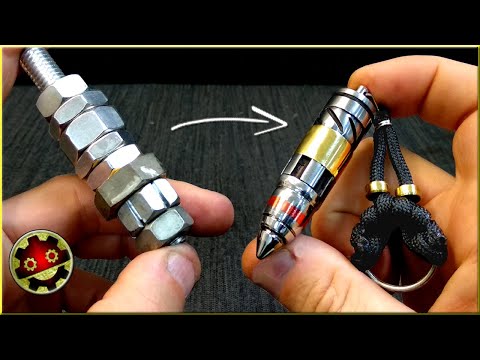 I Turn Screw and Nuts into Bullet Pendan Jewel