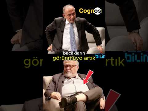 😂 Fatih Altaylı Celal Şengör’ün Çoraplarına Takılıyor
