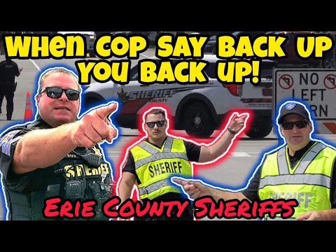 Get Your HANDS OFF Me SHERIFF! EGOMANIAC Erie County Sheriff 0-100 Fast....