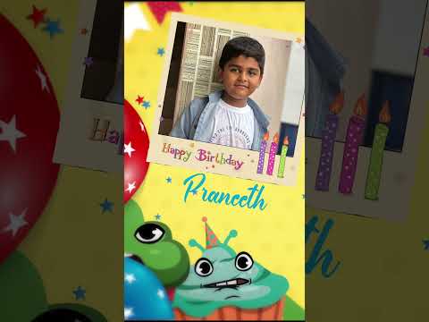 PRANEETH Happy Birthday Song 🥳🤩🎂🎉 | #birthdaysongs #birthwishes #shorts