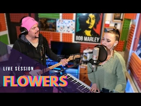 Flowers - Miley Cyrus | cover by NIKA BARLAK feat. JURAJ ZAUJEC (Live Session)