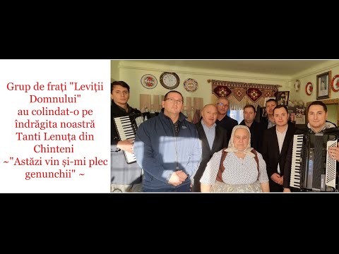 Grup de frați "Leviții Domnului" au colindat-o pe îndrăgita noastră Tanti Lenuța din Chinteni #2