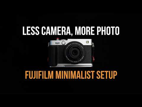 How to Turn Your Fujifilm Camera into a Minimalist Camera