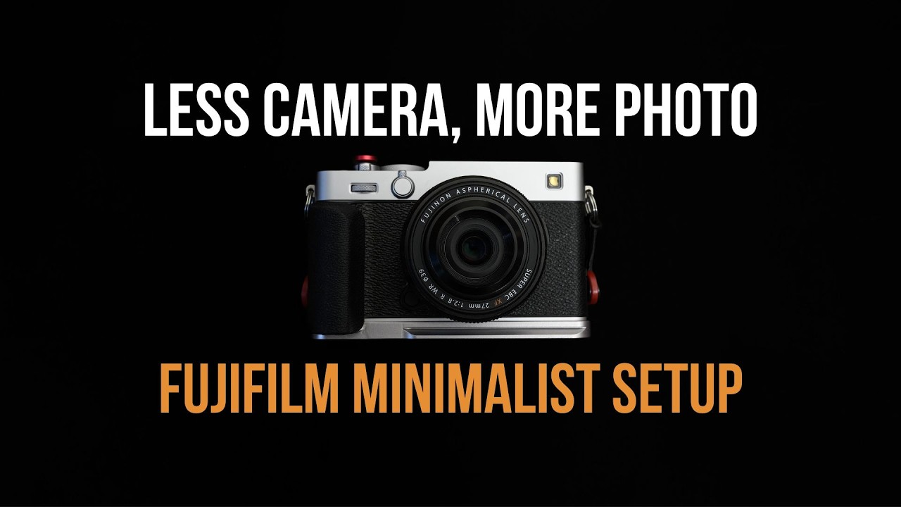 How to Turn Your Fujifilm Camera into a Minimalist Camera
