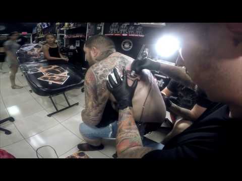 Live Tattoo - Back Skull