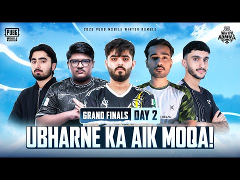 2025 PUBG MOBILE Winter Rumble | Grand Finals - Day 2 | Ubharny ka ek moqa! 🔥