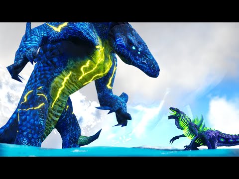 New RAIJU Pacific Rim Monster BIGGER Than GODZILLA! - (3) Ark Survival Evolved Modded